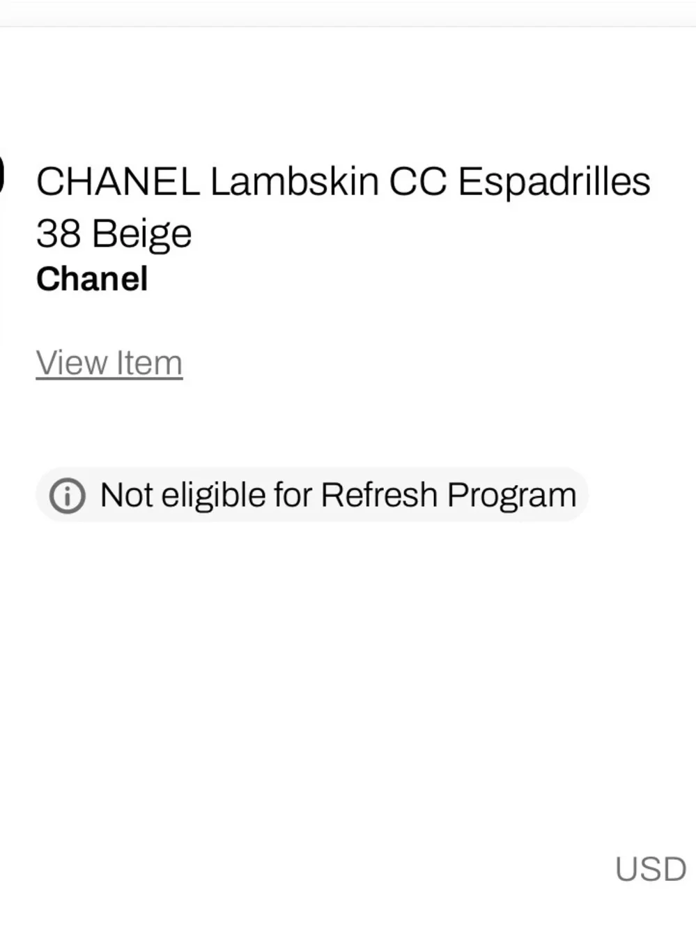 Chanel Espadrilles - Beige Lambskin
